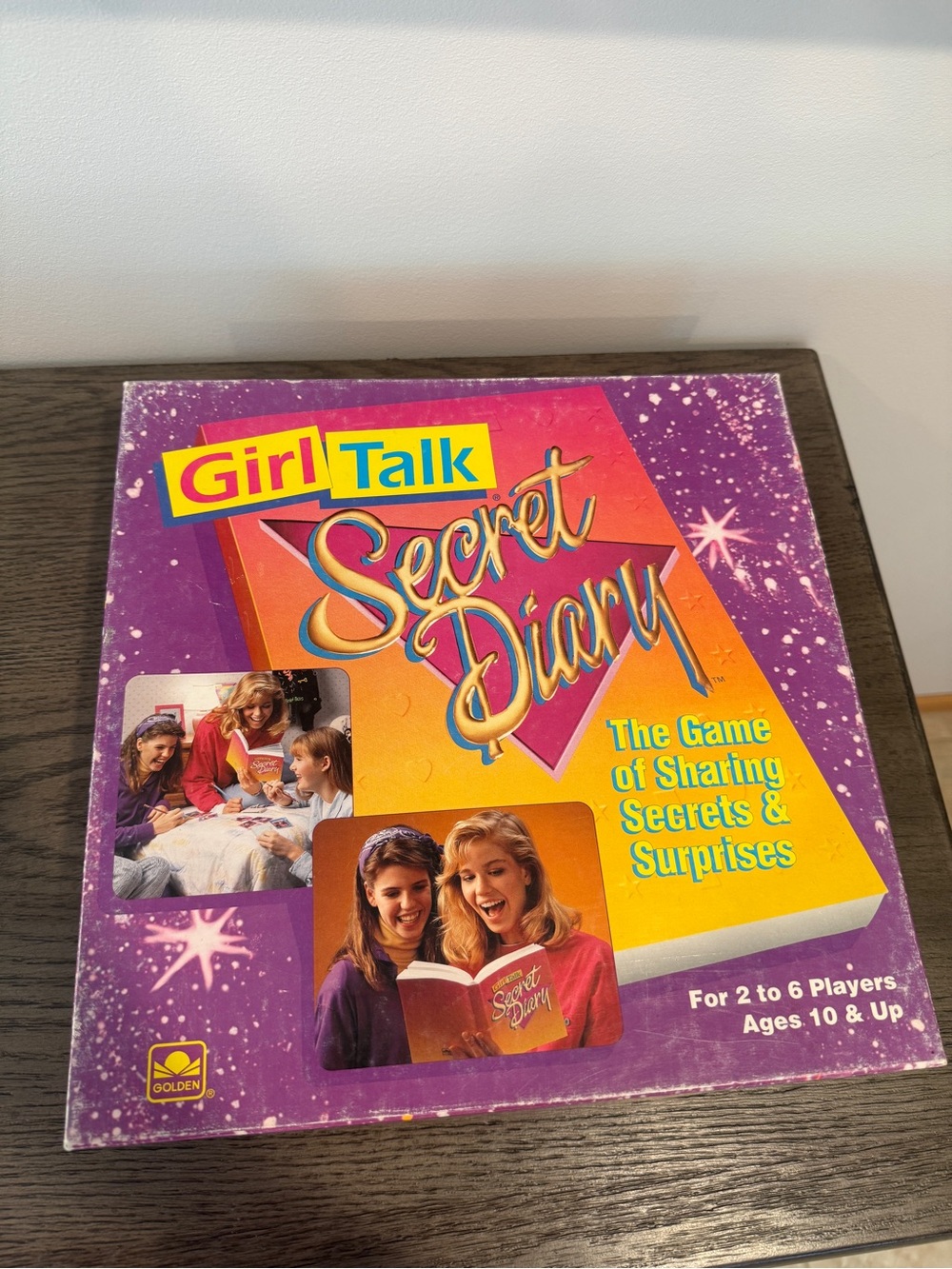 1991 Girl Talk Secret Diary Board Game with Box Vintage